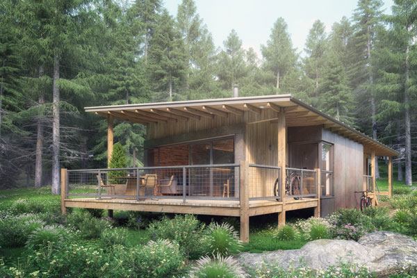 Lodge exterior