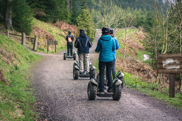 Group on Segways