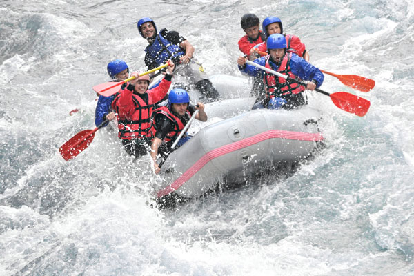 White water rafting